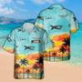 Personalized Galaxy Skytrain Hawaiian Shirt for Men Dad Veteran, Patriot Day