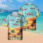 Personalized Grumman Hawaiian Shirt for Men Dad Veteran, Patriot Day, Gift for Husband