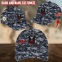 Personalized Name US Military Services Veteran Cap