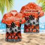 Personalized Oregon-State-Beavers Hawaiian Shirt, Custom Team Name Trending Summer Shirt Gift For Fans