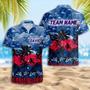 Personalized South-Alabama-Jaguars Hawaiian Shirt, Custom Team Name Trending Summer Shirt Gift For Fans