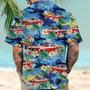 Personalized Vintage Car Hawaii Shirt Gift For Dad, Grandpa