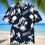 Pickleball Blue Nature Hawaiian Shirt for Men, Women, Tropical Pickleball Aloha Shirt