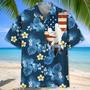 Pickleball Blue Nature Hawaiian Shirt for Men, Women, Tropical Pickleball Aloha Shirt