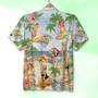 Pin Up Girl Hawaiian Shirt And Men Beach, Gift For This Summer Beach Hawaiian