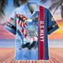 Premium American Pride US Veterans Hawaii Shirt With Pocket