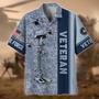 Premium Camo Soldiers Multiservice US Veteran Hawaii Shirt