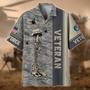 Premium Camo Soldiers Multiservice US Veteran Hawaii Shirt