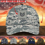 Premium Personalised Multiple US Military Services Veteran Cap