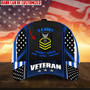 Premium Personalised Multiple US Military Services Veteran Cap
