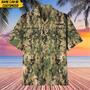 Premium Personalized US Veterans Hawaii Shirt