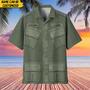 Premium Personalized US Veterans Hawaii Shirt