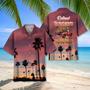 Retro Tow Truck Operator Car Hawaiian Shirt for Men, Tow Trunk Drivers Summer Tropical Beach Shirt