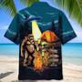 Sasquatch Camp Fire Drinking Team Hawaiian Shirt for Men, Bestie, Funny Sasquatch Camping Shirt