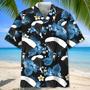 Skydiving Nature Tropical Aloha Hawaiian Shirt for Men, Women, Skydiving Lovers