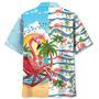 Summer Vacation Flamingo Hawaiian Shirt for Men, Women, Summer Beach Shirt for Him