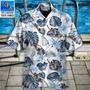 Swimming You Want Tropical Style Custom Photo Hawaiian Shirt Personalized Photo Gifts