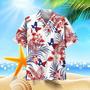 Tropical Texas Bigfoot Hawaiian Shirt for Men, Women, Texas Flag Proud, I Stand With Texas Hawaiian Shirt