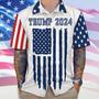 Trump 2024 I'm Voting For The Convicted Felon Hawaii Shirt, 4 Of July Trump Lovers Summer Shirt Fans