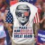 Trump 2024 I'm Voting For The Convicted Felon Hawaii Shirt, 4 Of July Trump Lovers Summer Shirt Fans