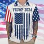 Trump 2024 I'm Voting For The Convicted Felon Hawaii Shirt, Trump Lovers Summer Shirt For Fans