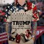 Trump 2024 Pick Up The Pieces Hawaiian Shirt, Trump 2024 Hawaii Shirt Election Campaign