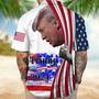 Trump 2024 Save America Again Hawaii Shirt 62513, Trum Lover Summer Shirt Patriotic Gift