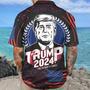 Trump 2024 The Patriot’s Choice Hawaiian Shirt, Vote Trump For President Hawaii Shirt For Trump Lovers