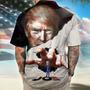 Trump Break The Wall Hawaii Shirt 62561, 2024 Donald Trump Face Break Funny Little Joe Hawaii Shirt