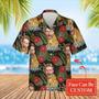 Upload Image Funny Summer Shirt Beach Hawaiian, Tiger Man Pattern Shirt, Idea Shirt in Summer