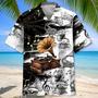 Vinyl Record Old Gramophone Hawaiian Shirt for Men, Women