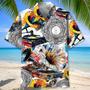 Vinyl Record Old Gramophone Hawaiian Shirt for Men, Women