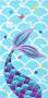 Mermaid Theme Absorbent Travel Swimming Camping Beach Towels