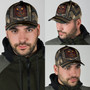 Skull Cap Camo Pattern For Him, Men Skull Cap, Baseball Cap Hat With Skull