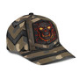 Skull Cap Camo Pattern For Him, Men Skull Cap, Baseball Cap Hat With Skull
