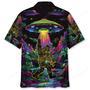 Alien Bigfoot Night Hawaiian Shirt