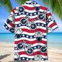 America Cycling Hawaiian Shirt