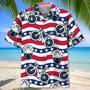 America Cycling Hawaiian Shirt