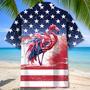 American Flamingo Hawaiian Shirt