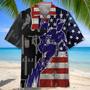 American Lineman Proud Hawaiian Shirt