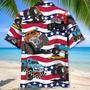 American Monster Truck Hawaiian Shirt