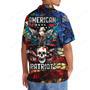 American Patriot Skull Eagle Hawaiian Shirt