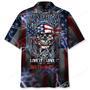 American Patriot Skull Hawaiian Shirt