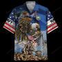 American Pride US Veterans Hawaiian Shirt