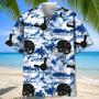 Baseball Blue Nature Hawaiian Shirt