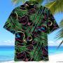 Baseball Neon Tropical Hawaiian Shirt