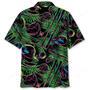 Baseball Neon Tropical Hawaiian Shirt