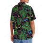 Baseball Neon Tropical Hawaiian Shirt