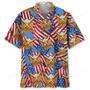 Baseball USA Hawaiian Shirt