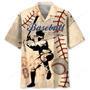 Baseball Vintage Hawaiian Shirt